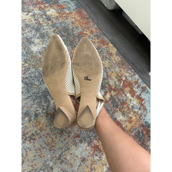 VIVAIA Addison Pointed-Toe Slingback Sandals size 8.5 - Picture 4 of 7